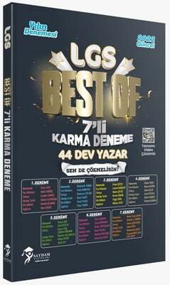 8 Sınıf LGS Best of 7 li Karma Deneme