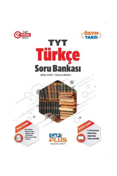 Çap Yayınları 2024 TYT Türkçe Plus Soru Bankası