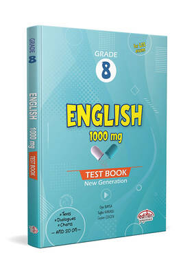 8 Sınıf English 1000 MG Test Book