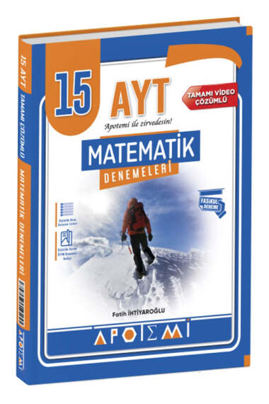 Apotemi Yayınları 2024 AYT Matematik 15 Deneme