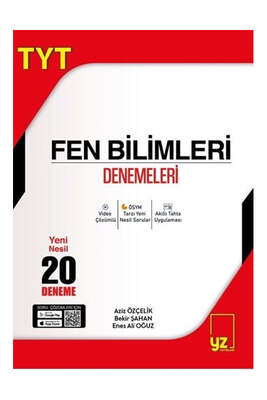 Tyt Fen Bilimleri Denemeleri Yeni Nesil 20 Deneme
