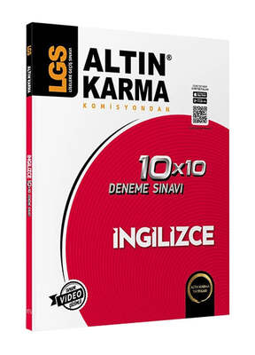 Altınkarma LGS 8 Sınıf İngilizce 10x10 Branş Deneme