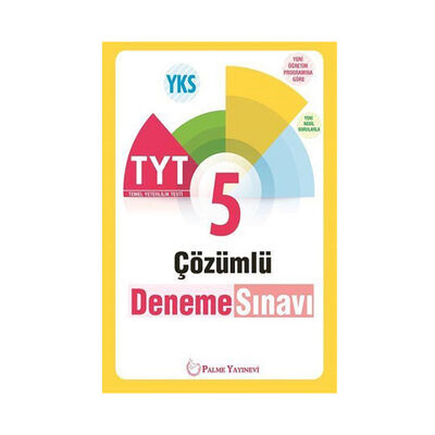 Palme Yayınları TYT 5 Çözümlü Deneme Sınavı