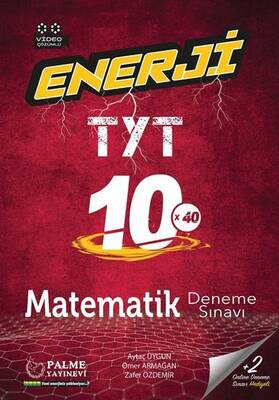 Palme YKS TYT Enerji Matematik 10 Deneme Sınavı Video Çözümlü