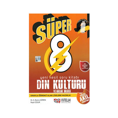 8 Sınıf Süper Din Kültürü ve Ahlak Bilgisi Yeni Nesil Soru Kitabı