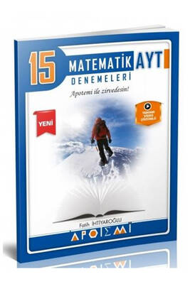Apotemi Yayınları 2026 AYT Matematik 15 Çözümlü Deneme