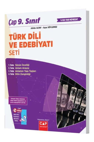 Çap Yayınları 2025 9 Sınıf Türk Dili ve Edebiyatı Seti