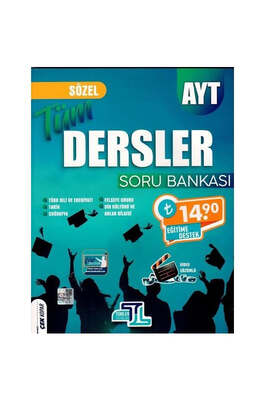 Tümler Yayınları AYT Tüm Dersler Sözel Soru Bankası