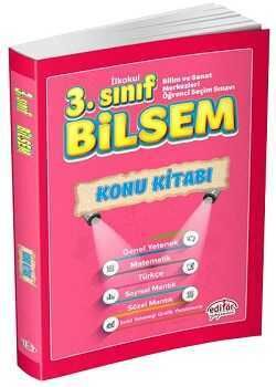 Editör Yayınevi 3 Sınıf Tüm Dersler Bilsem Konu Kitabı