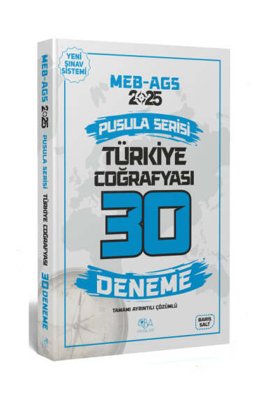 2026 MEB AGS Türkiye Coğrafyası Konu Anlatımı Pusula Serisi