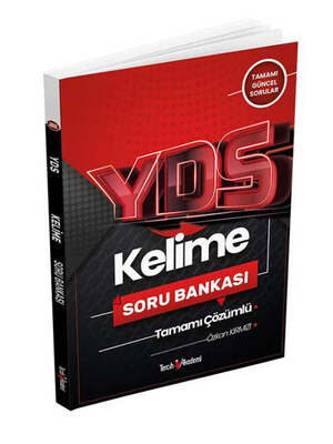 Tercih Akademi Yayınları YDS Kelime Tamamı Çözümlü Soru Bankası