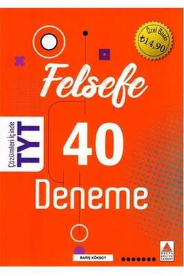 TYT Felsefe 40 Deneme 20 İndirim