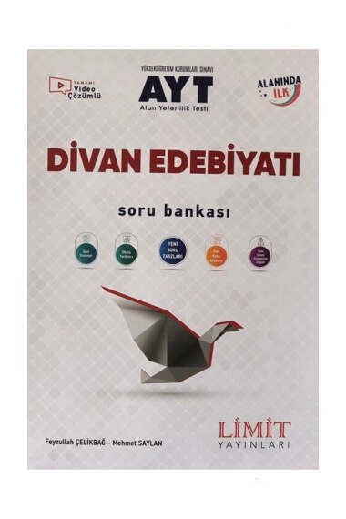 Limit Yayınları AYT Divan Edebiyatı Soru Bankası