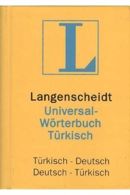 Langenscheidt Universal Worterbuch Türkisch Türkisch Deutsch Deutsch Türkisch