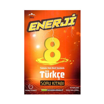 Palme 8 Sınıf Enerji Türkçe Soru Kitabı