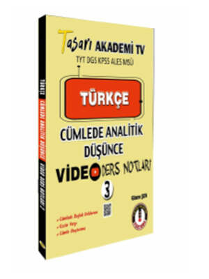 DGS Türkçe Cümlede Anlam Video Ders Notları 2