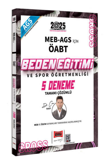 Yargı Yayınları 2025 MEB AGS ÖABT Beden Eğitimi ve Spor Öğretmenliği Son 5 Sınav Çıkmış Sorular