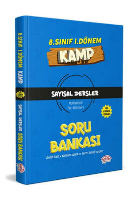 Editör Yayınevi 8 Sınıf 1 Dönem Kamp Sayısal Soru Bankası