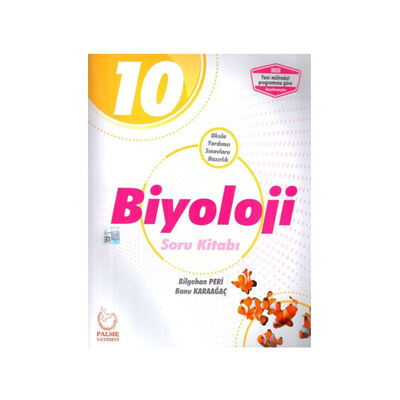 Palme Yayınları 9 Sınıf Fen Liseleri Biyoloji Soru Kitabı Palme