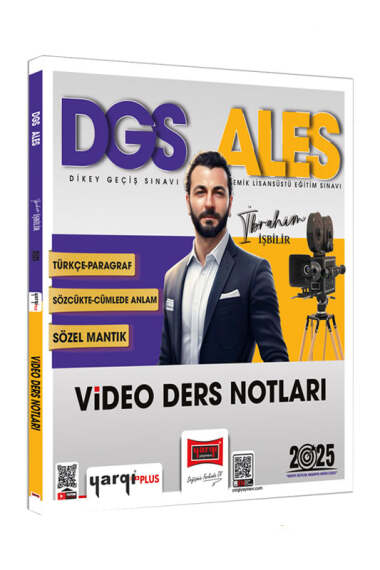 Yargı Yayınları 2025 DGS ALES Türkçe Paragraf Sözcükte Anlam Sözel Mantık Video Ders Notları