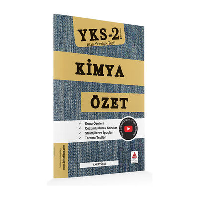 AYT Kimya Özet YKS 2 Oturum