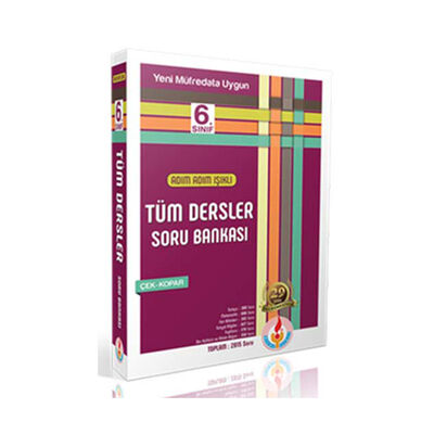 Adım Adım Işıklı Yayınları 6 Sınıf Tüm Dersler Soru Bankası