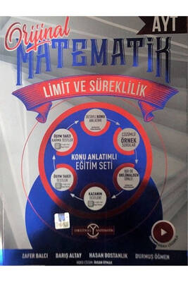 Orijinal Yayınları TYT AYT Matematik Permütasyon Kombinasyon Binom Olasılık Konu Anlatımlı Eğitim Seti