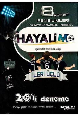Hayalimo Yayınları 8 Sınıf Fen Bilimleri 20 li Deneme