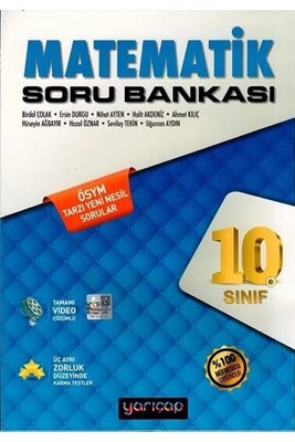 YarıÇap Yayınları 10 Sınıf Matematik Soru Bankası