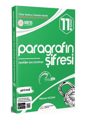 Paragrafın Şifresi Yayınları 11 Sınıf Yeni Nesil Paragrafın Şifresi Modüler Soru Bankası