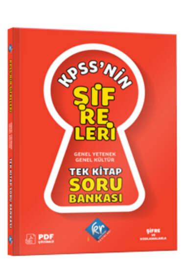 KR Akademi Yayınları 2024 KPSSnin Şifreleri Genel Yetenek Genel Kültür Tek Kitap Soru Bankası