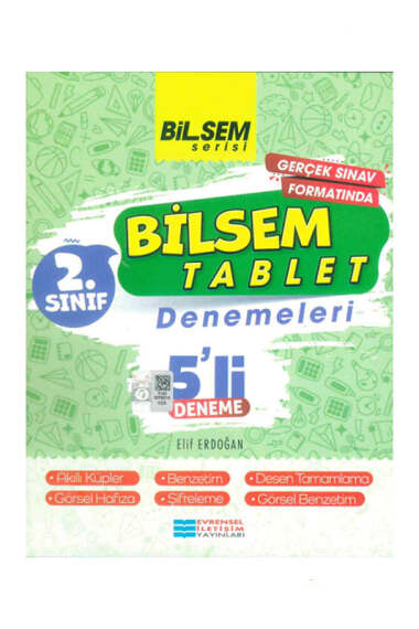 2 Sınıf Bilsem Tablet 5 li Denemeleri
