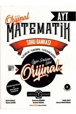 Orijinal Yayınları AYT Orijinal Matematik Soru Ban