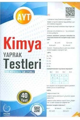 Palme Yaprak Test YKS AYT Kimya