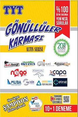 Gönüllüler Karması Yayınları TYT Altın Serisi 10 1 Deneme