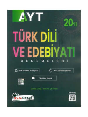AYT Türk Dili ve Edebiyatı 20 li Deneme