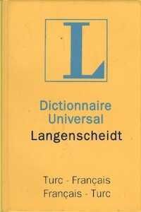 Dictionnaire Universal Langenscheidt Turc Français Français Turc