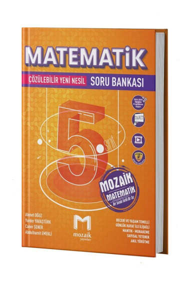 Mozaik Yayınları 2025 5 Sınıf Matematik Soru Bankası