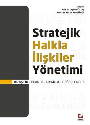 Stratejik Halkla İlişkiler Yönetimi Araştır Planla Uygula Değerlendir