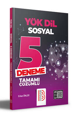 Benim Hocam Yayınları YÖKDİL Sosyal Tamamı Çözümlü 5 Deneme