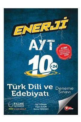 Enerji AYT Türk Dili Ve Edebiyatı 10 Deneme Sınavı