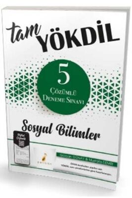 Tam YÖKDİL Sosyal Bilimler Dijital Çözümlü 5 Deneme Sınavı