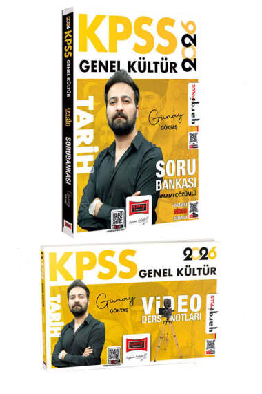 Yargı Yayınları 2026 KPSS Genel Kültür Tarih 3lü Set Günay Göktaş