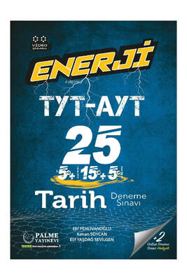 Enerji TYT AYT Tarih 25 Deneme Sınavı