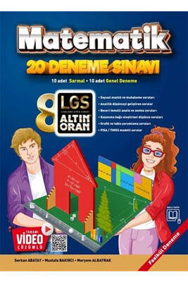 8 Sınıf Matematik 20 Deneme Sınavı