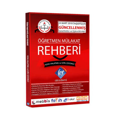 Öğretmen Mülakat Rehberi KR Akademi