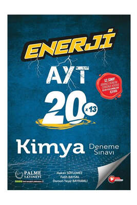 Enerji AYT Kimya 20 Deneme Sınavı