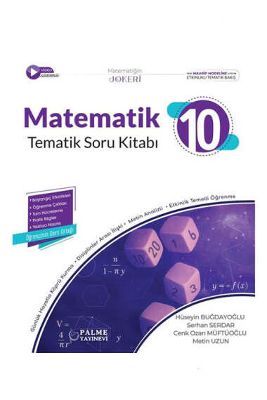 10 Sınıf Joker Matematik Soru Kitabı