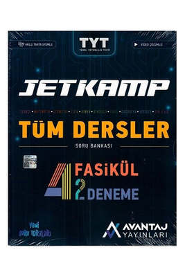 Avantaj TYT Jet Kamp Tüm Dersler Soru Bankası Fasikül Deneme Komisyon 82 İndirim