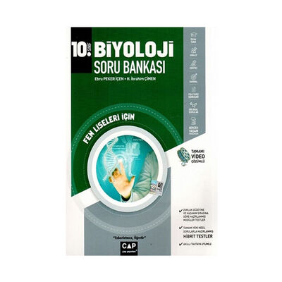 Çap Yayınları 11 Sınıf Biyoloji Fen Lisesi Soru Bankası